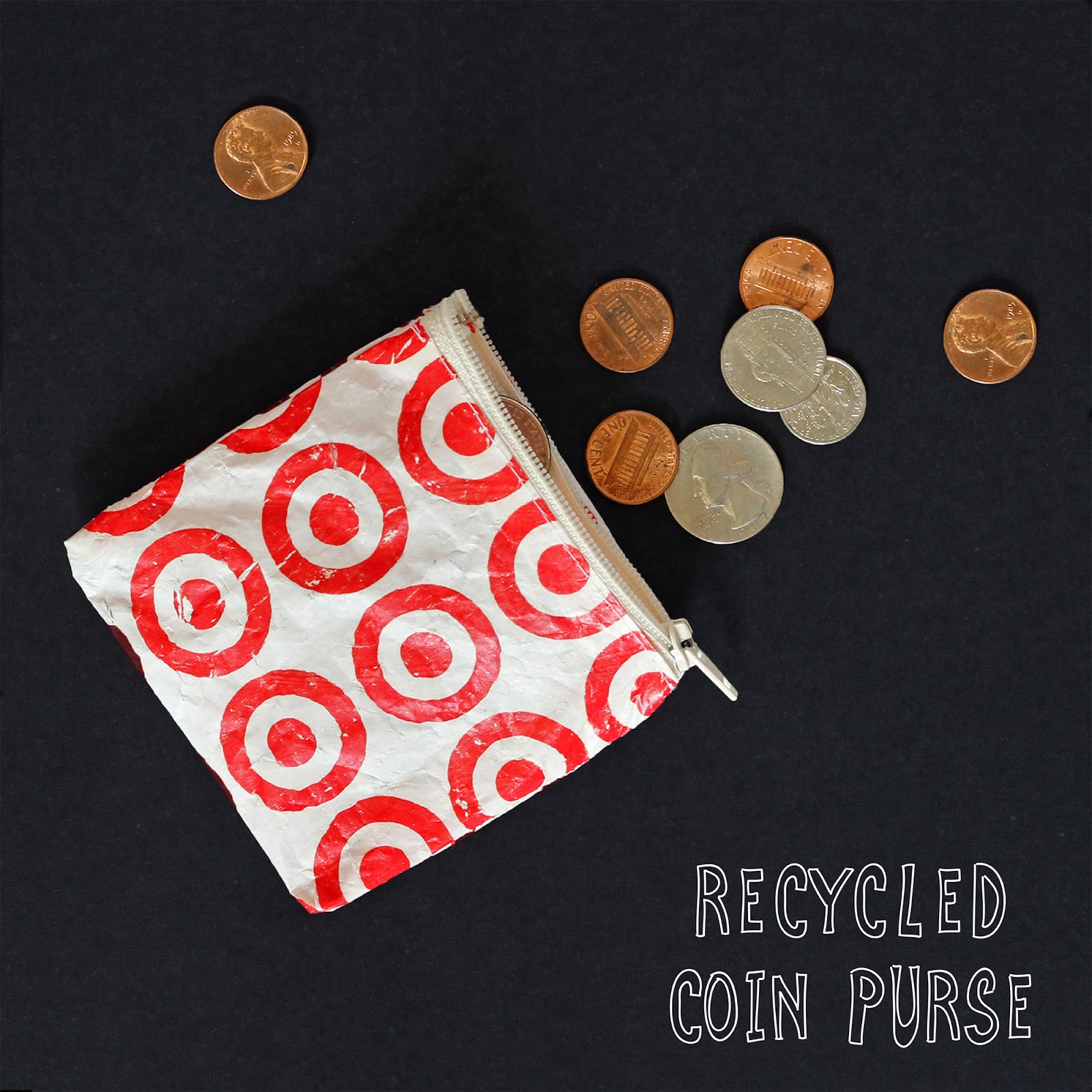 How to make coin cases, 100% Recycling 