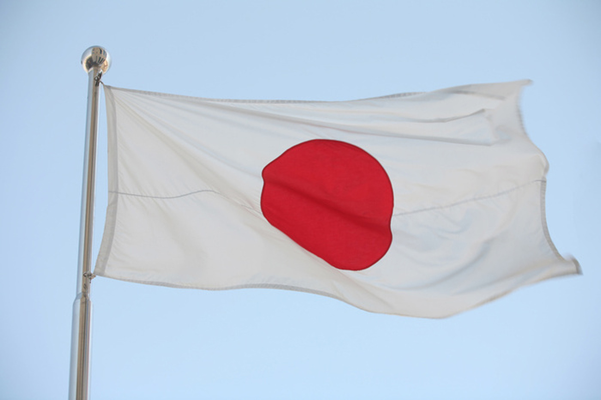 japan flag wallpaper