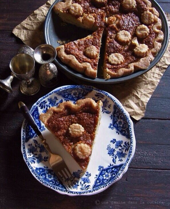 une gamine dans la cuisine Brown Sugar Buttermilk Pie