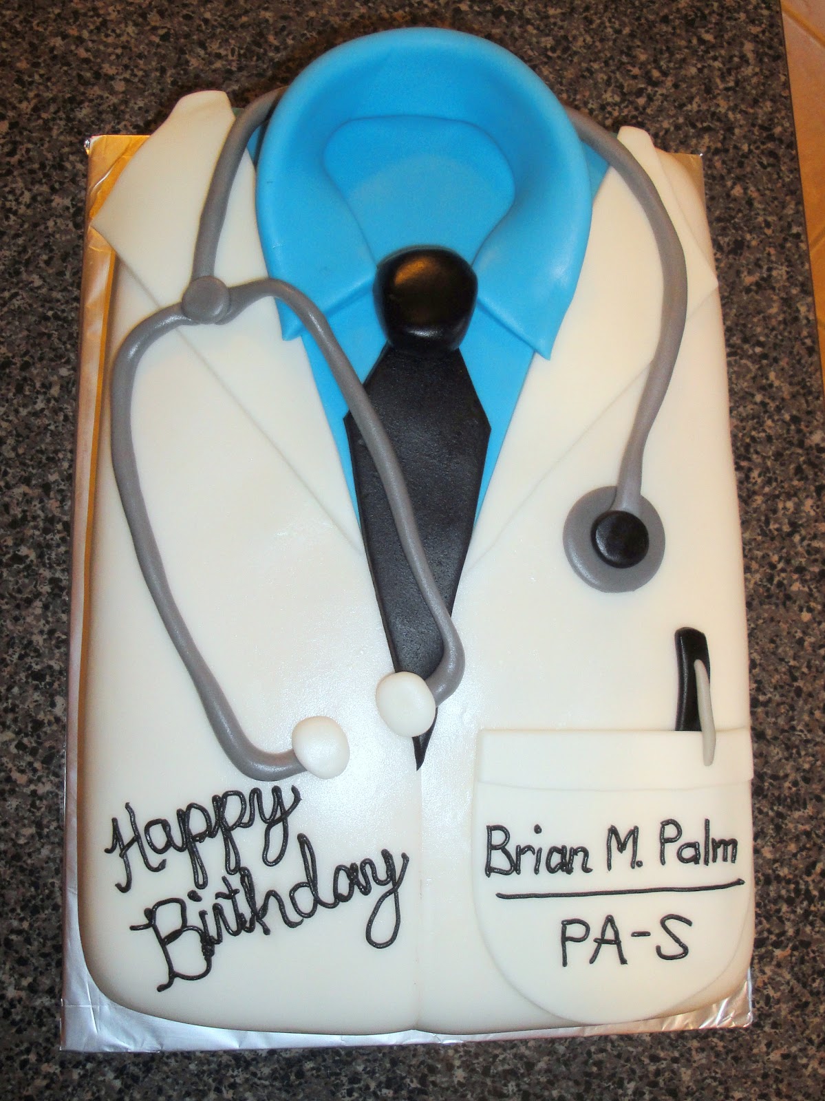 Sugar and Spice and Everything Iced: Physician Assistant Cake