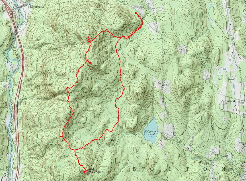Off on Adventure Cat and Thomas Mountains Bolton, NY 7/27/13