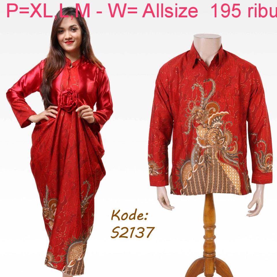Baju Batik Pasangan Modern Model Trendy Model Baju Batik baju batik pasangan modern model trendy model baju batik