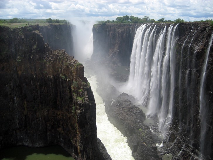 Amazing World Amazing Victoria Falls in Zimbabwe, The Largest Waterfalls