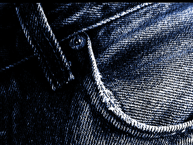 words made from denim