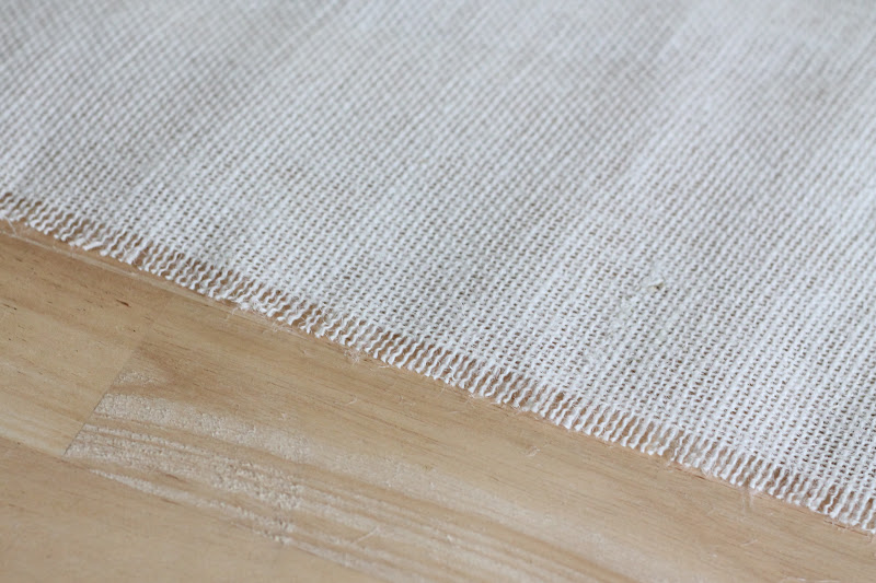 DIY Burlap Table Runner