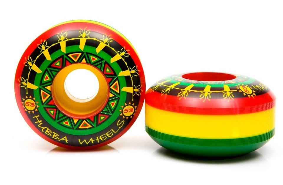 Skate Shop Coloridas Hubba Reggae Wheels 2011