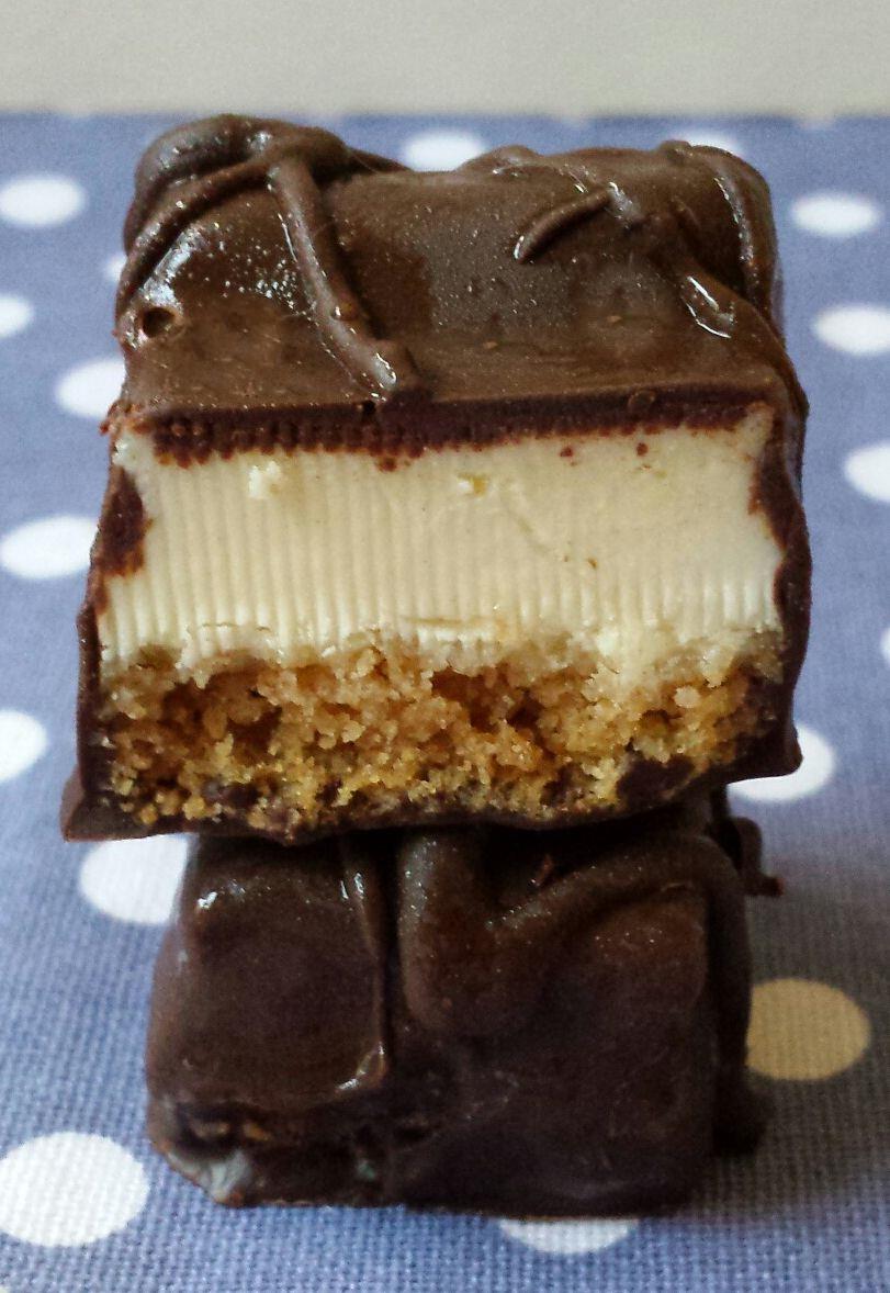 west side baker Chocolate Covered Cheesecake Bites