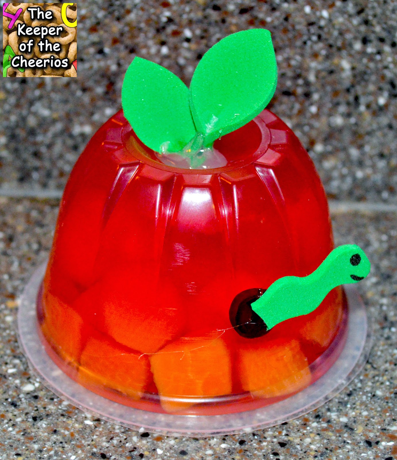 Apple Jello Fruit Cup