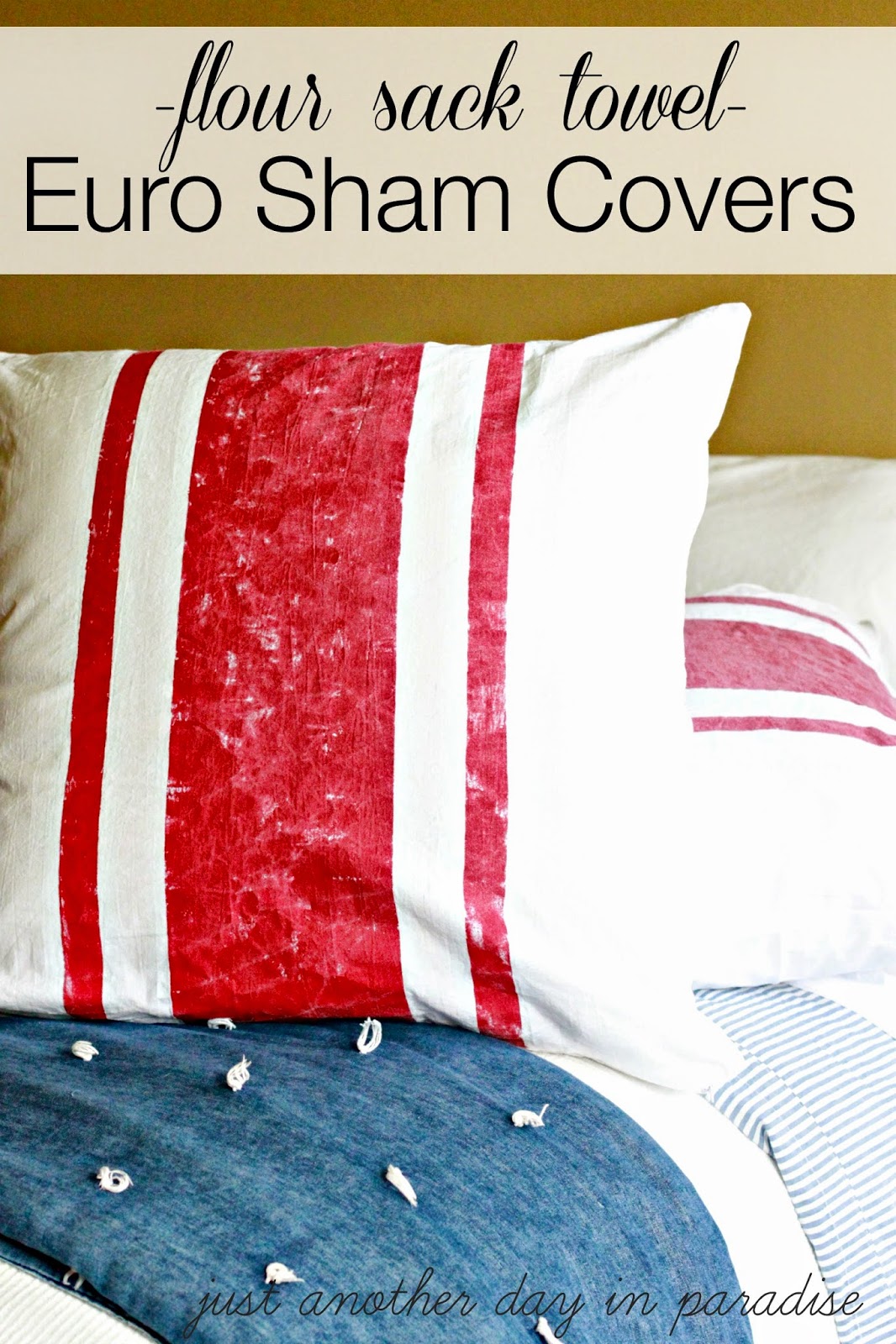 Larissa Another Day Flour Sack Towel Euro Sham Covers