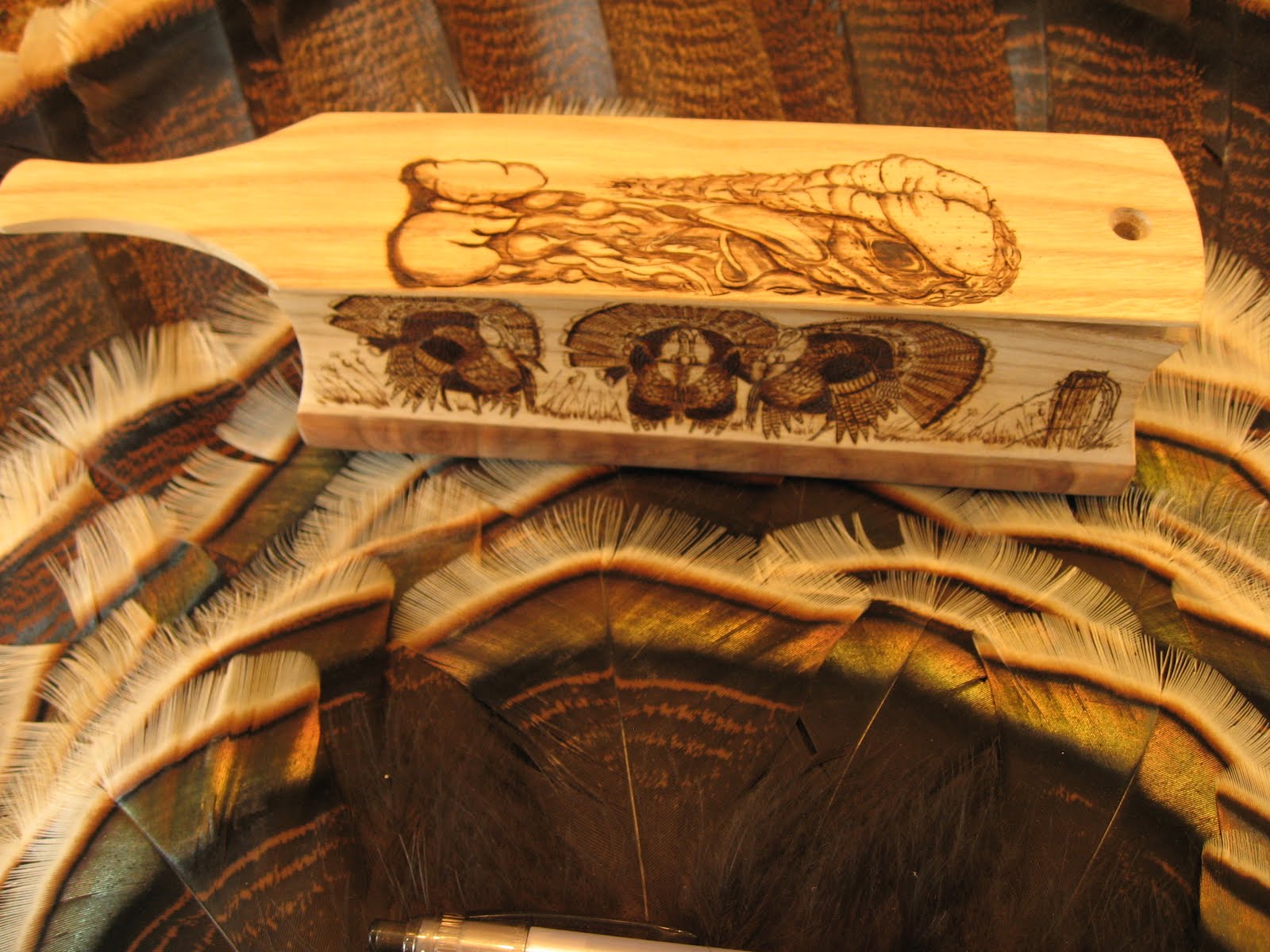 Shine Box Turkey Call North Metro Long Beards Custom Box Call