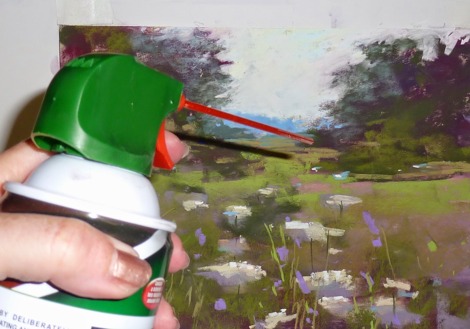 Painting My World An Amazing Way to Erase Pastel and Correct Mistakes!