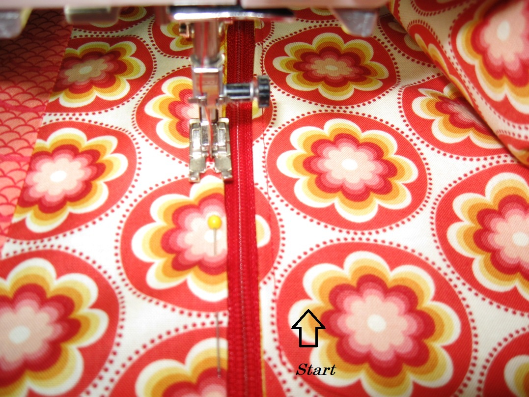 Happy Quilting Hidden Zipper Pocket A Tutorial