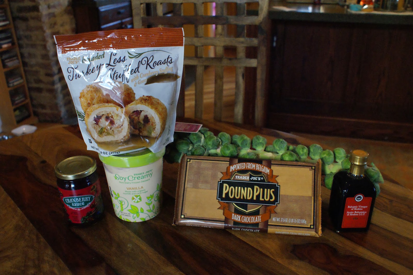 Vegan Fazool Trader Joe's TurkeyLess Stuffed Roast to the Rescue!