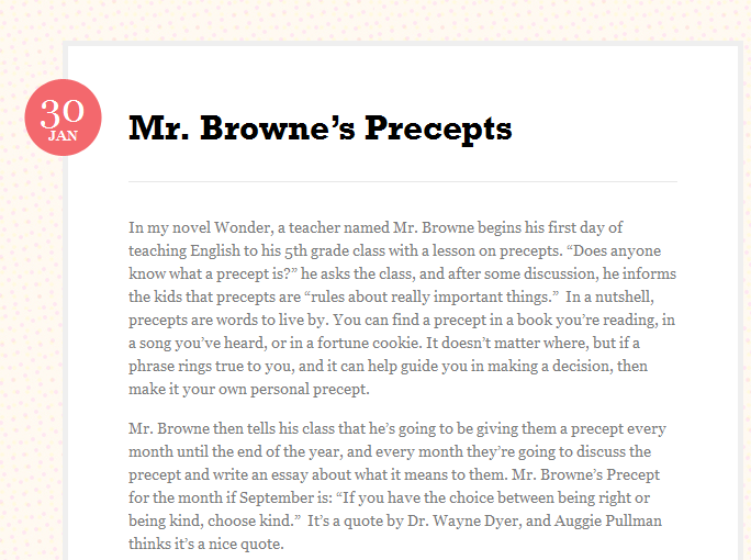 Wonder book essay examples picture