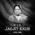 Rest in Peace Jagjit Kaur, Veteran Singer and wife of music director Khayyam Saab.
