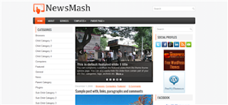 News Mash Wordpress Template
