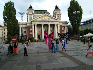 National opera and Ballet building of Bulgaria in Sofia.