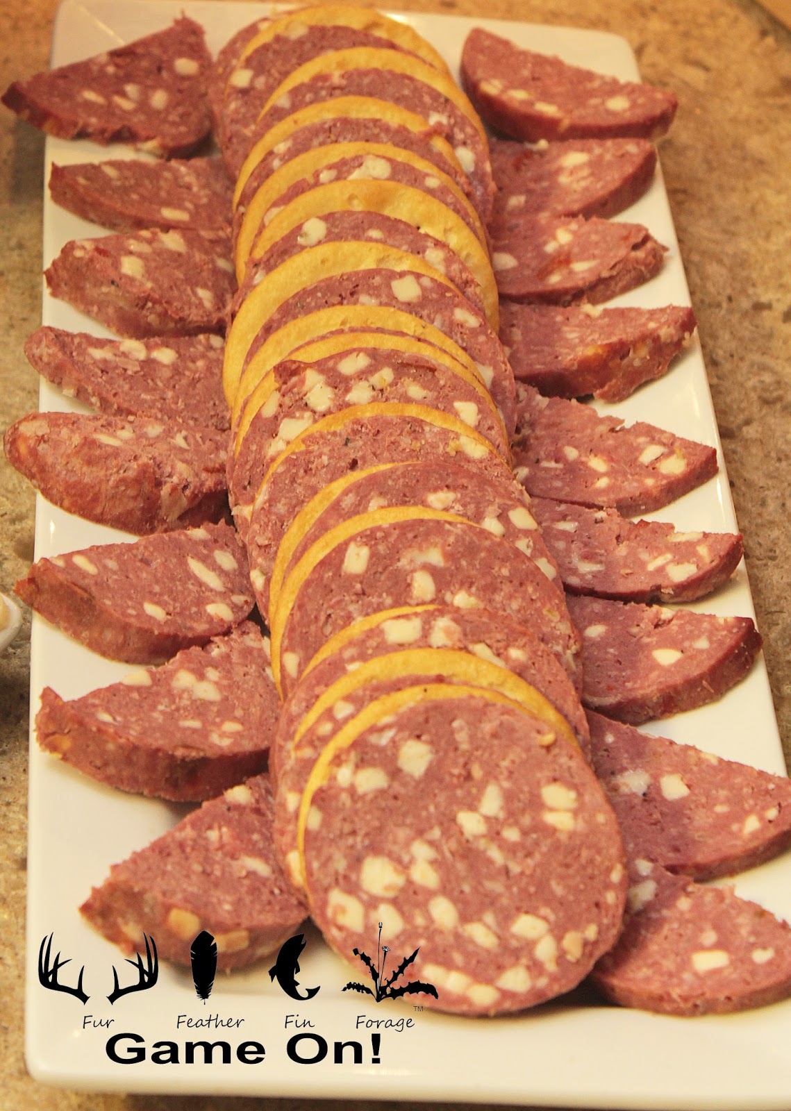 Game On! Prep to Plate in 30 Minutes Summer sausage served with cheese