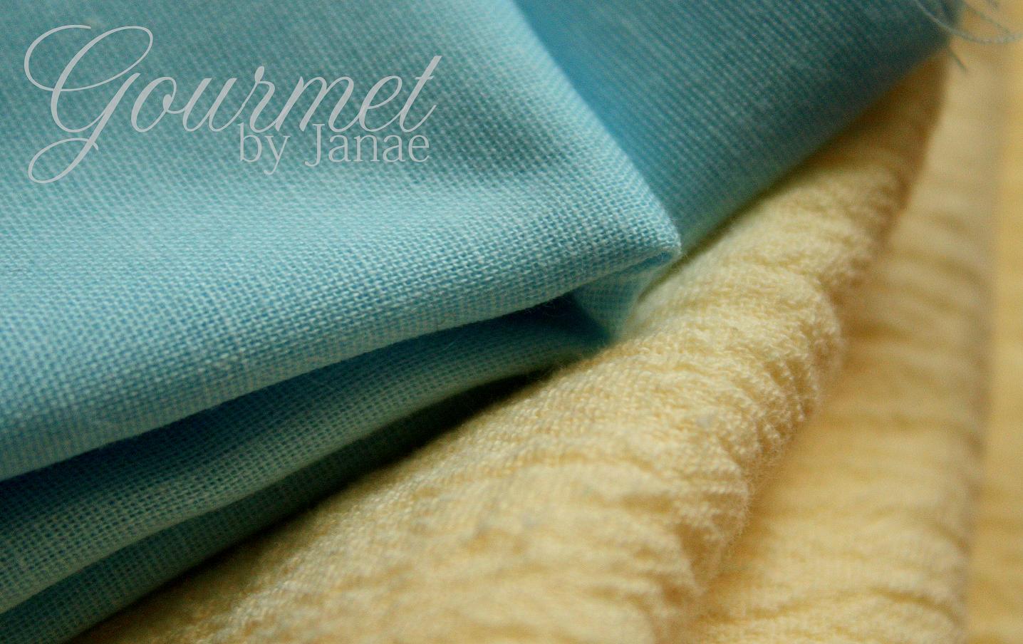 Gourmet by Janae Simple Personalized Cotton Baby Blanket