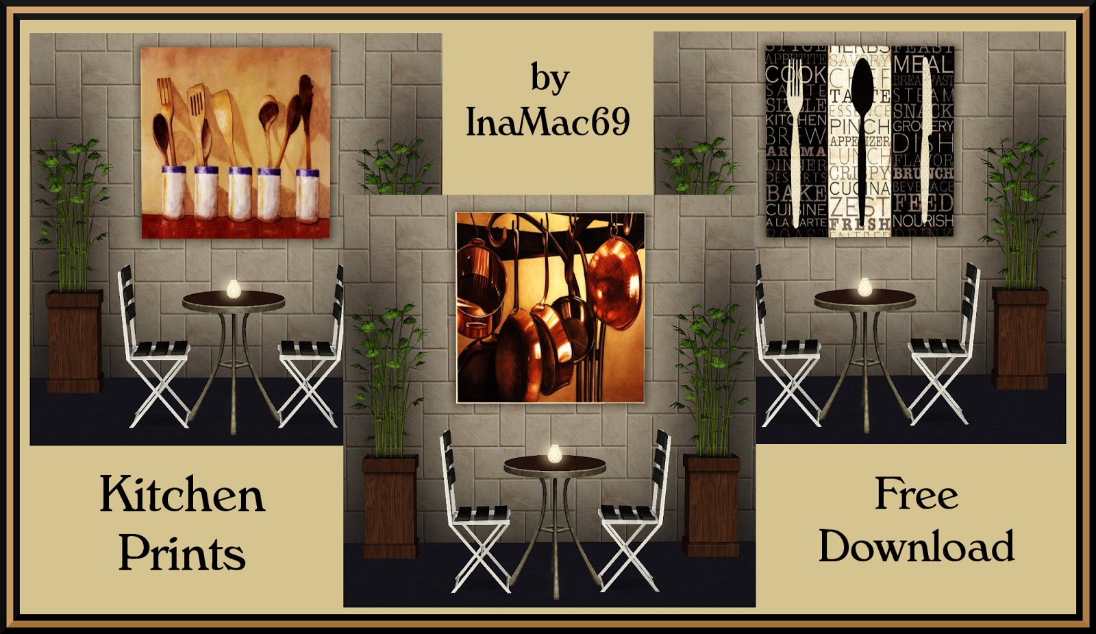 Ina's Inn Kitchen Prints & Chefs Kitchen Pictures