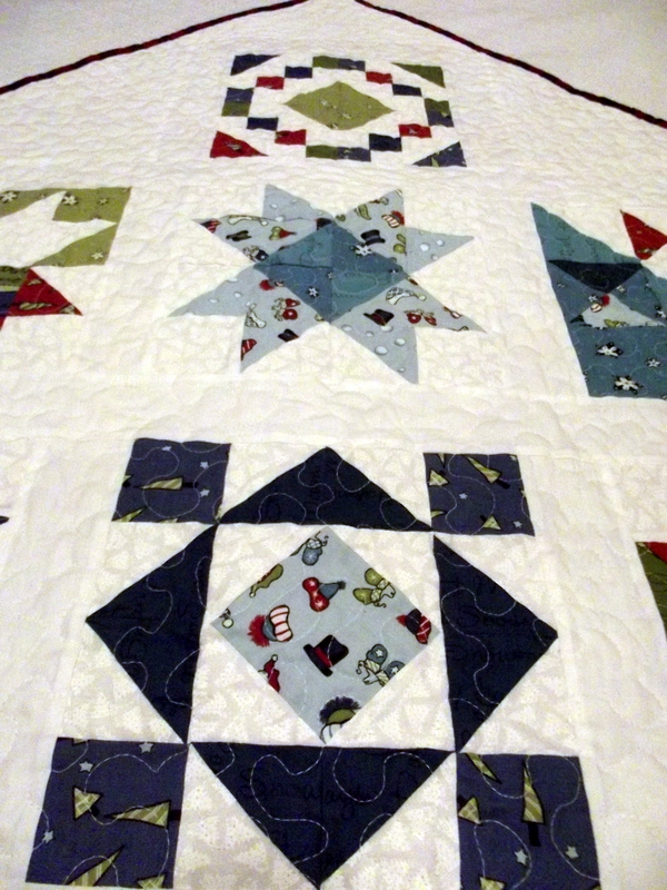 Angel Scraps Quilting The Winter Quilt