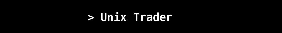 Unix Trader