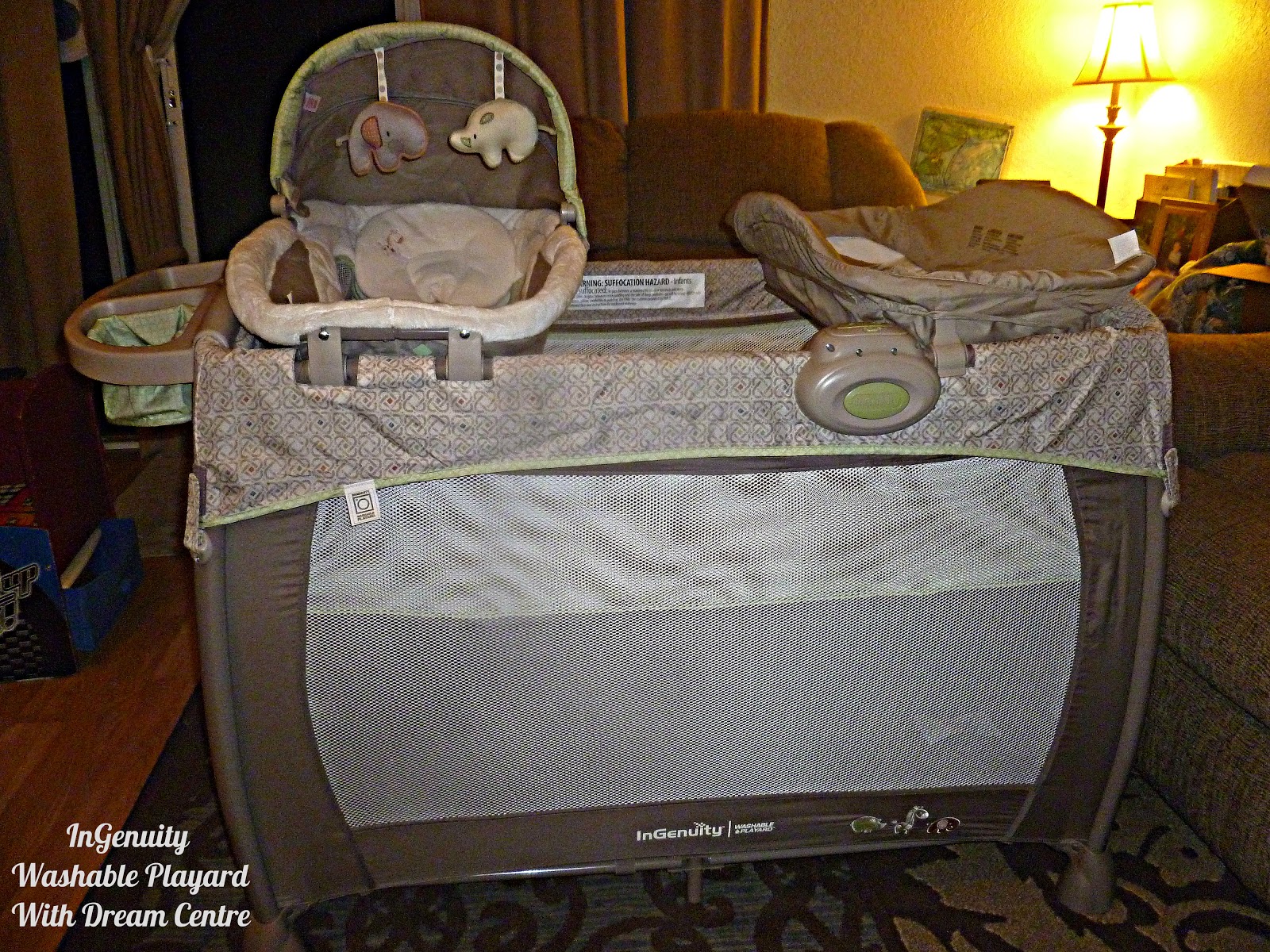 PERFECT EVERYDAY SOLUTION FOR BABY INGENUITY WASHABLE PLAYARD WITH