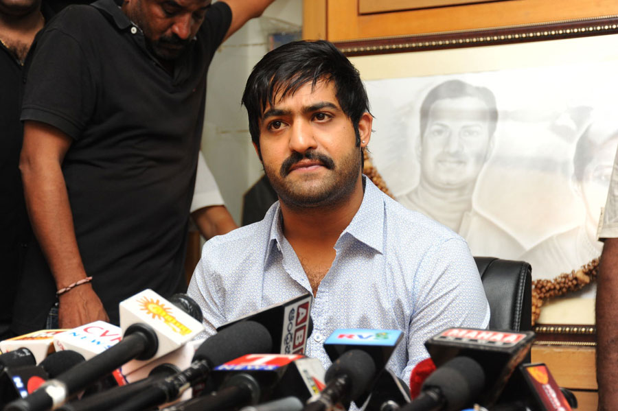 Jr NTR Latest Photos at Political Press Meet