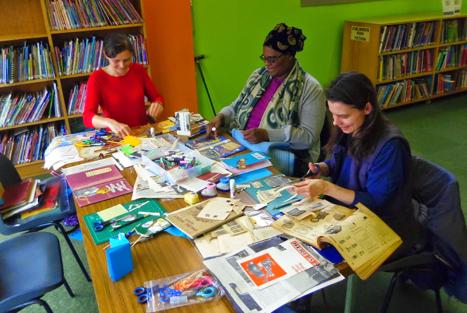 Damp Flat Books Pinner Library, Harrow