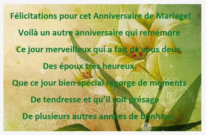 Texte Anniversaire De Mariage Pour Des Amis - Comment et où trouver