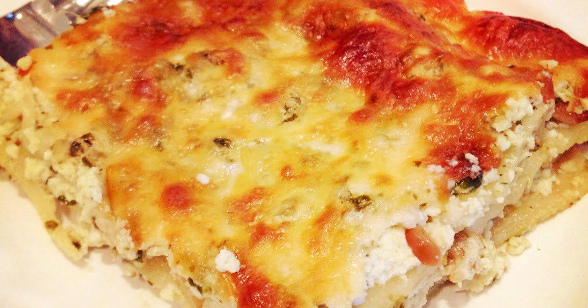 You Are Here Pesto Vegetarian Lasagna and Peanut Butter Pie