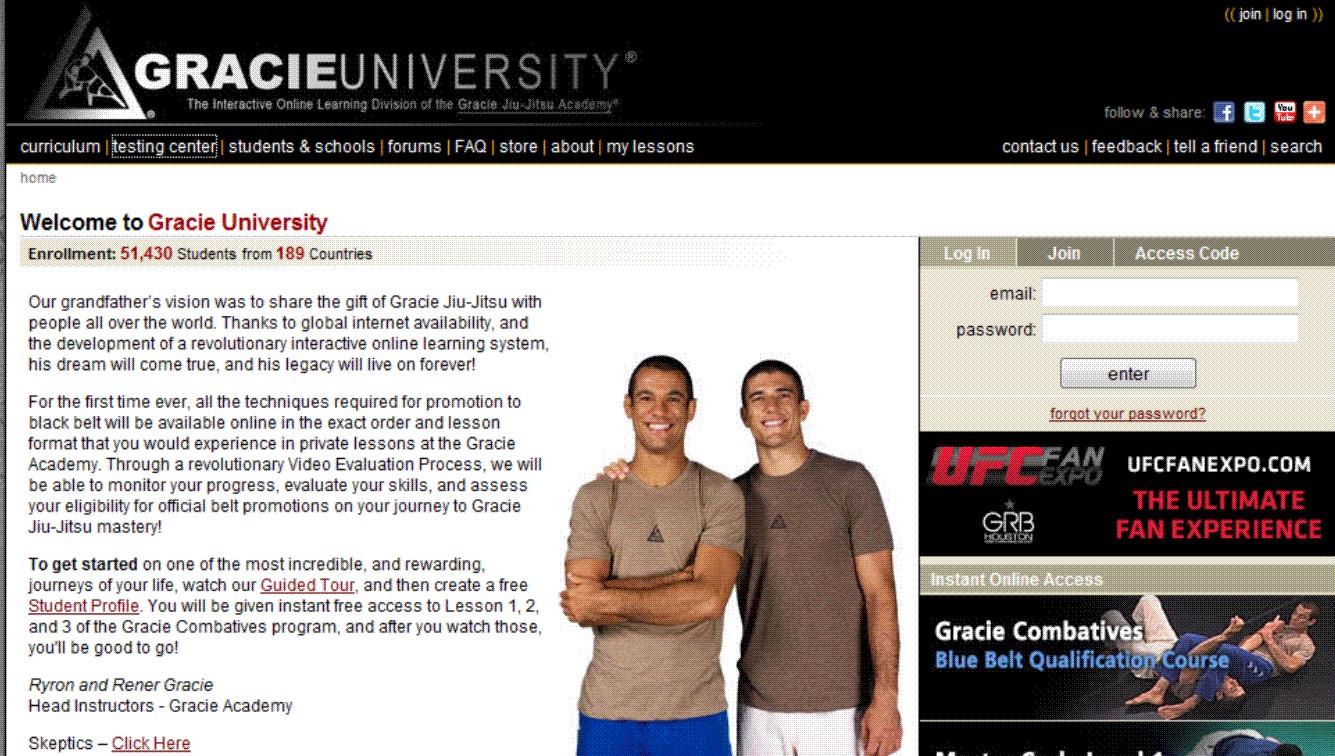 Fightbah Learning Jujitsu Online Via Gracie University