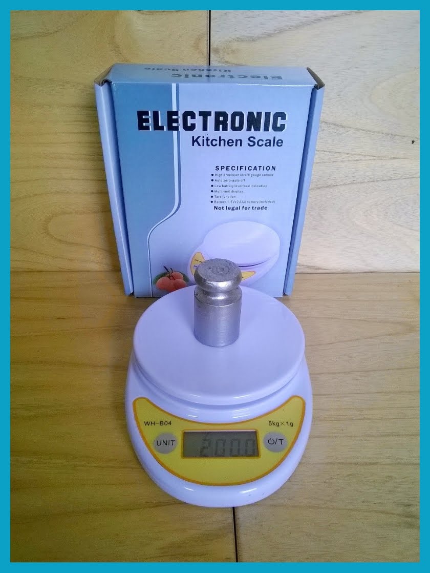 Kitchen Scale WH-B04 Round.