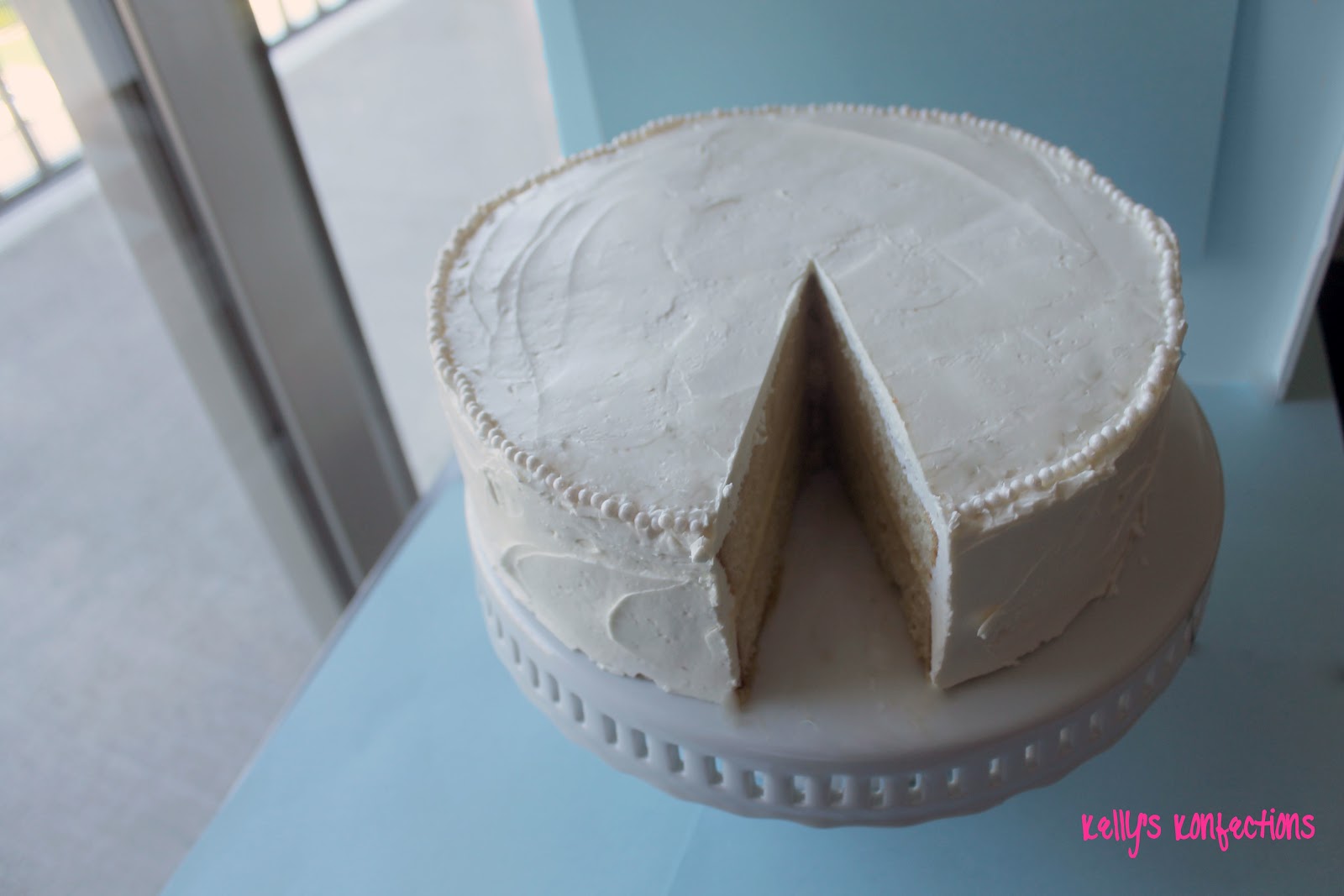 Kelly's Konfections The Ultimate Vanilla Cake