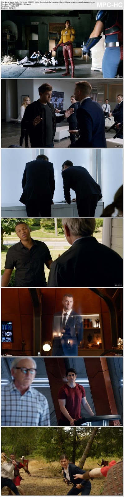 Capturas de la película.