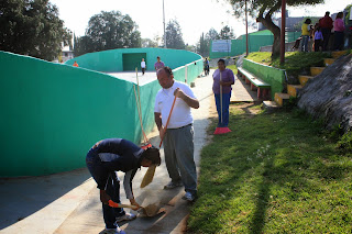 Coacalco.BlogOficial: SECTORES DE COACALCO LIMPIAN PARQUES Y JARDINES