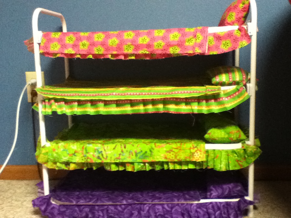 quadruple bunk bed plans
