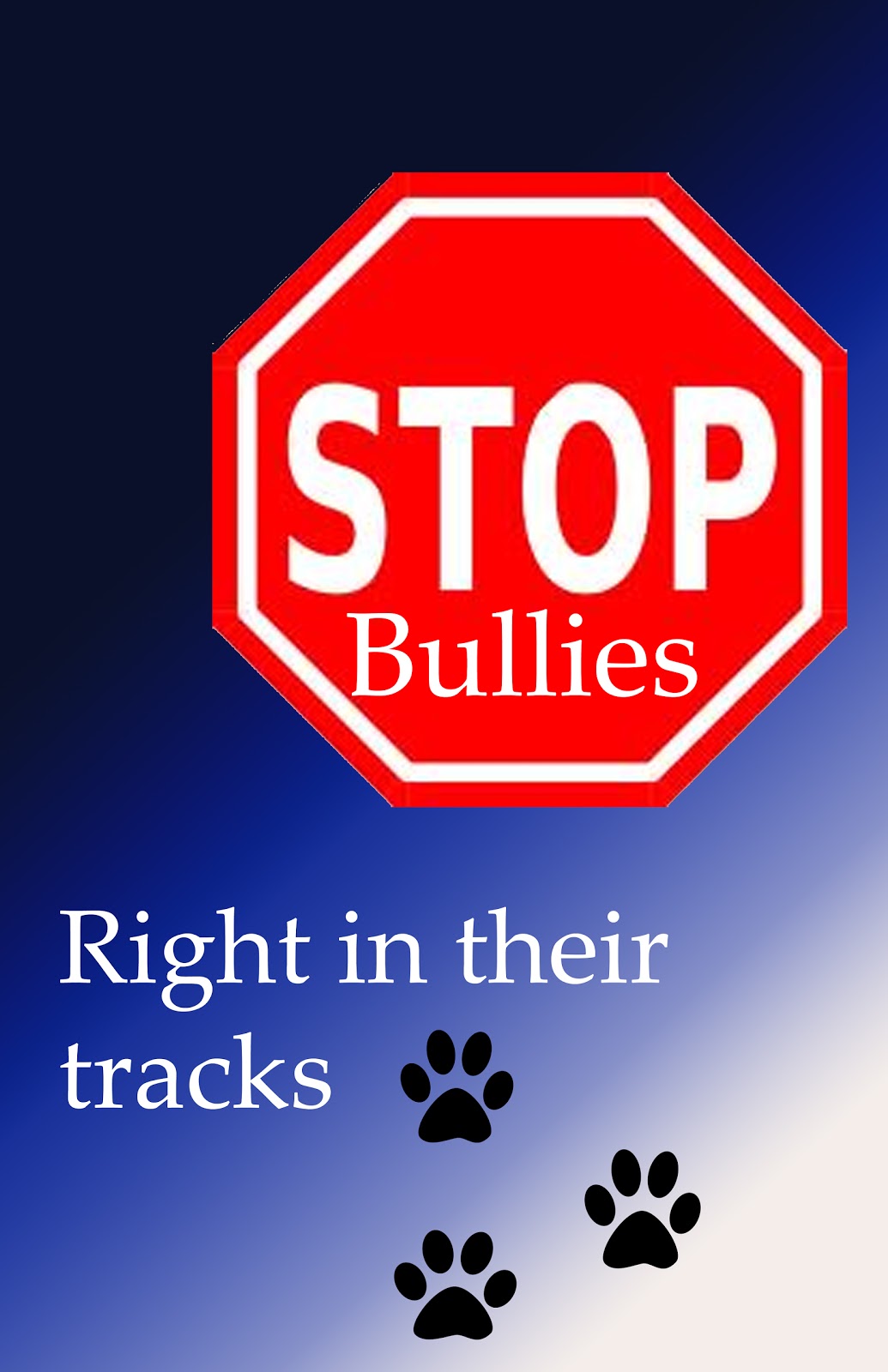 Amanda's Awesome Blog: anti bullying poster #1