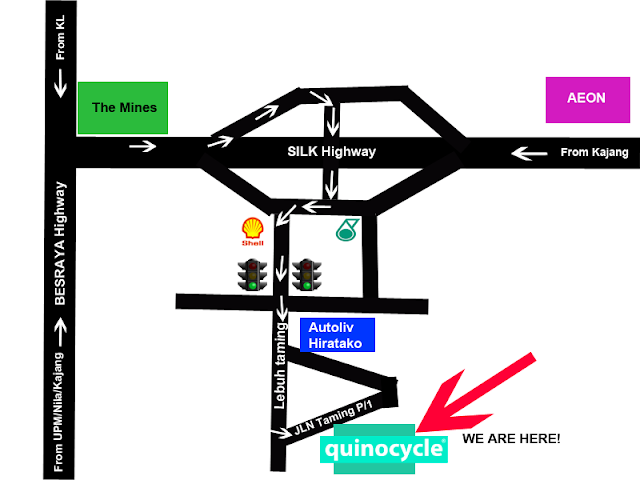Malaysia Used & Rejected Corrugated Carton Box Supplier: Location Map