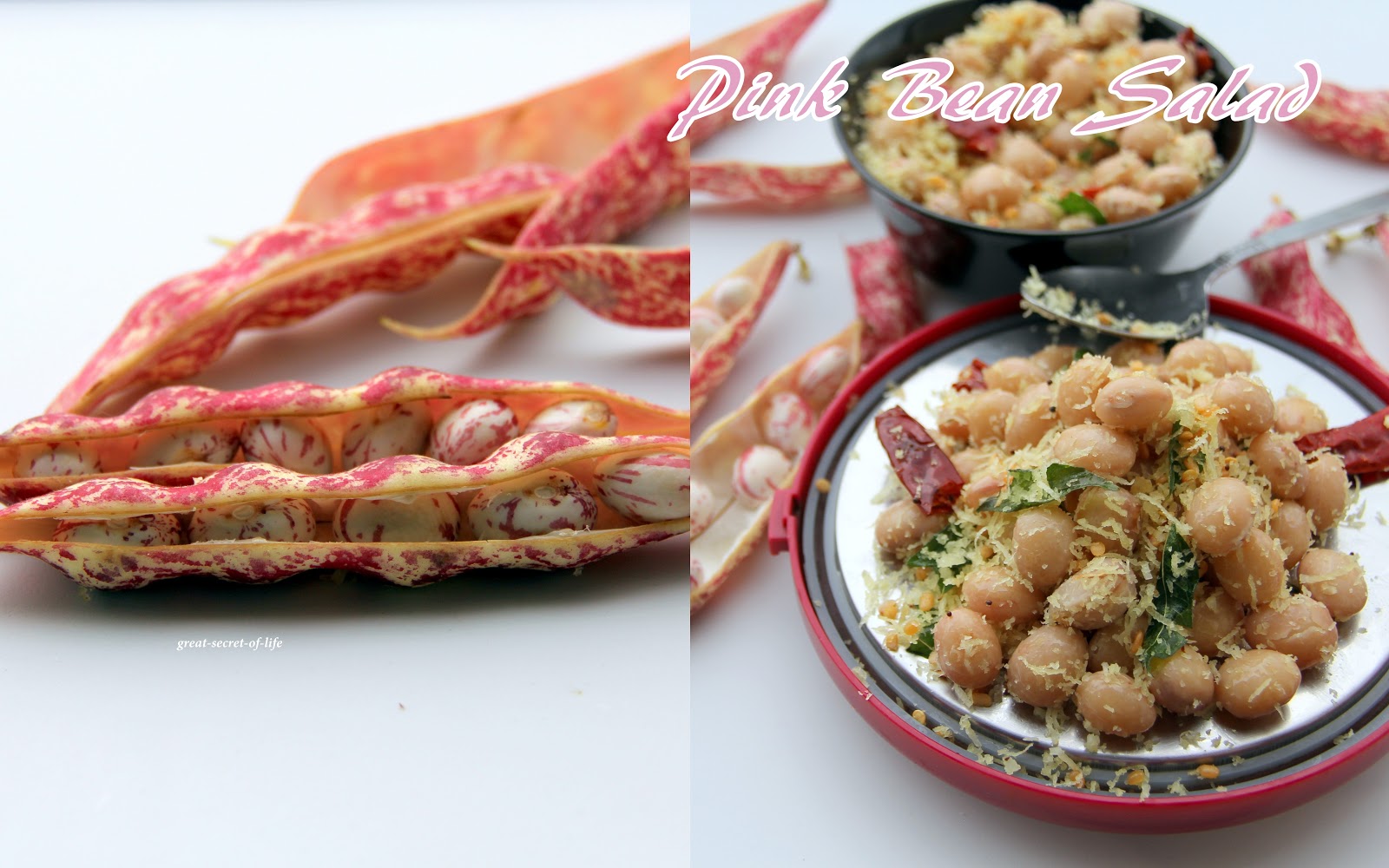 Pink Beans Salad / Sundal Greatsecretoflife