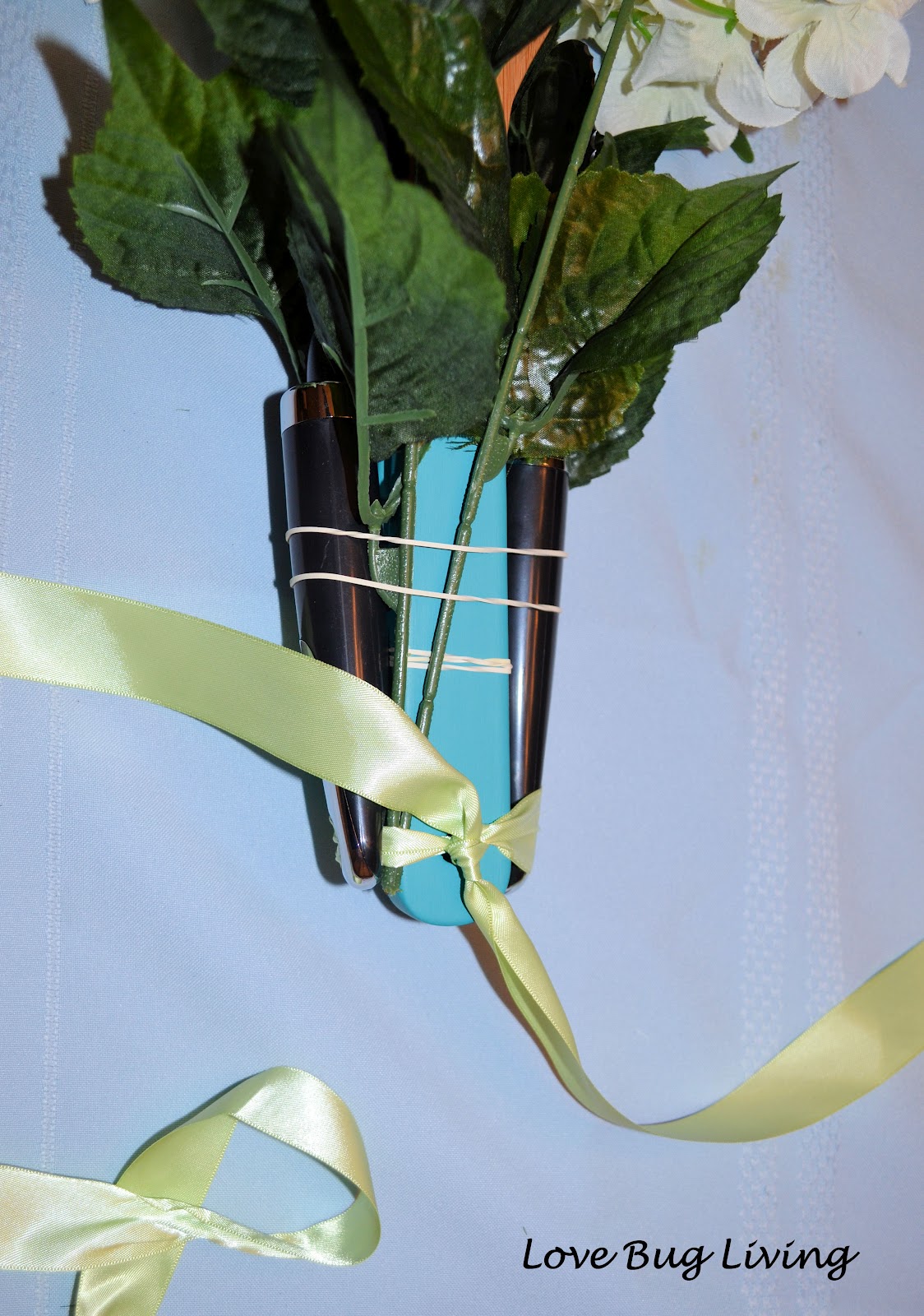 Love Bug Living Wedding Shower Kitchen Utensil Bouquet & Holder