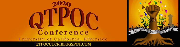 QTPOC Conference February 28-29, 2020 @ UC Riverside