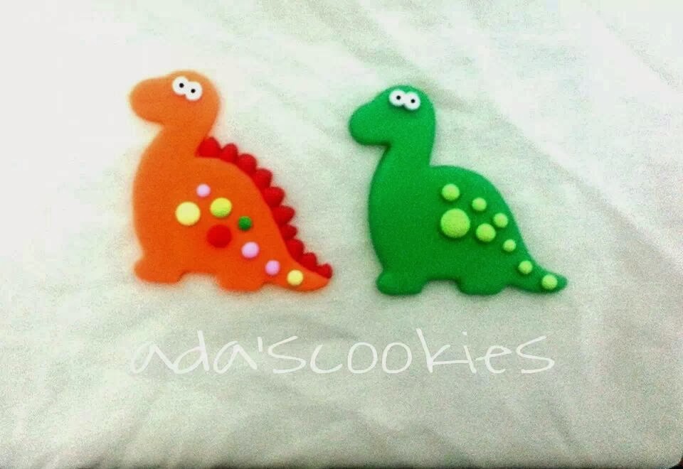 Ada�s Cookies Mersin Butik Kurabiye Cupcake ve Pasta Dinozor Kurabiye
