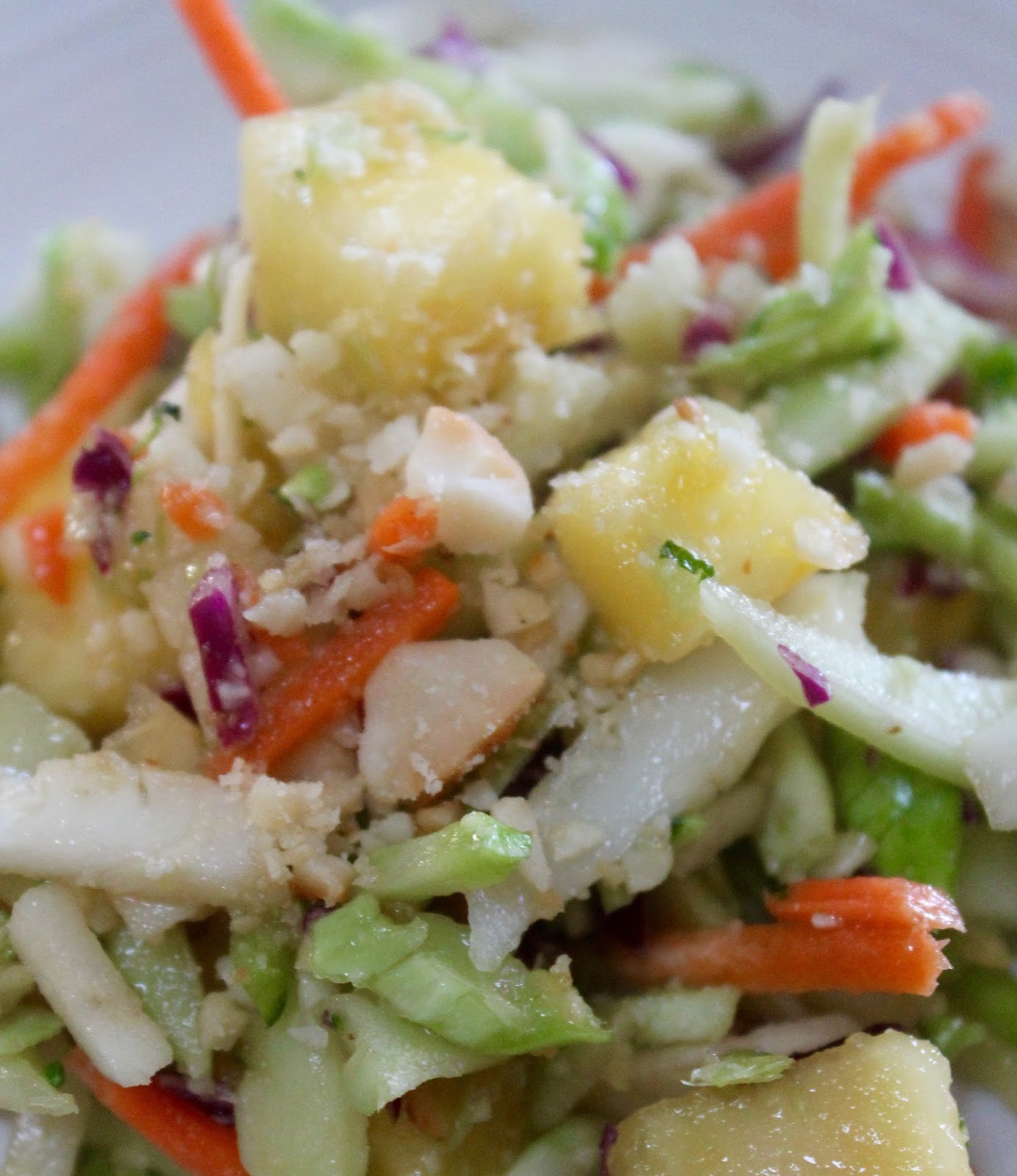 The Cultural Dish Mac Nut Slaw (Hawaiian Cole Slaw) Recipe