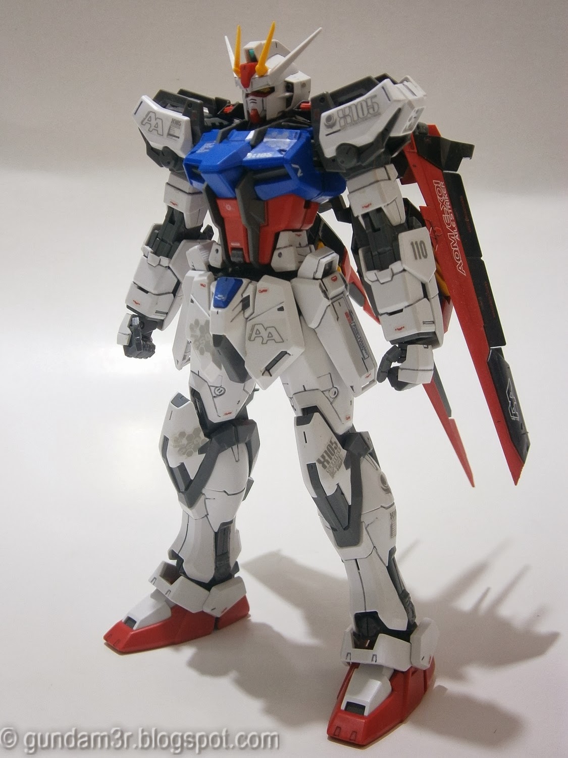 Aile Strike Gundam ver. RM MG Review Part 1 - Gundam3R