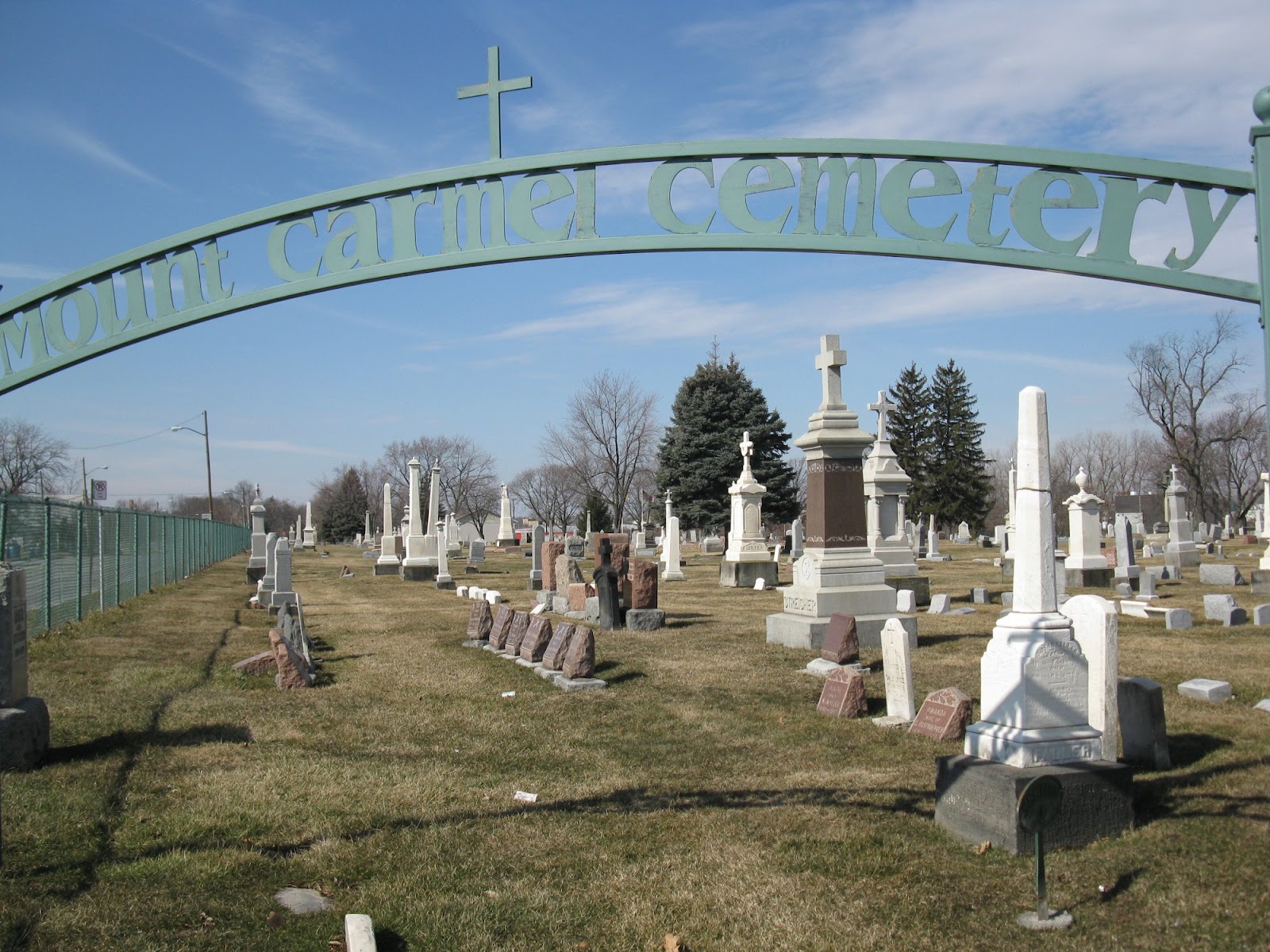 seekingtoledo Mt. Carmel Cemetery Toledo OH, Section 7 Photos