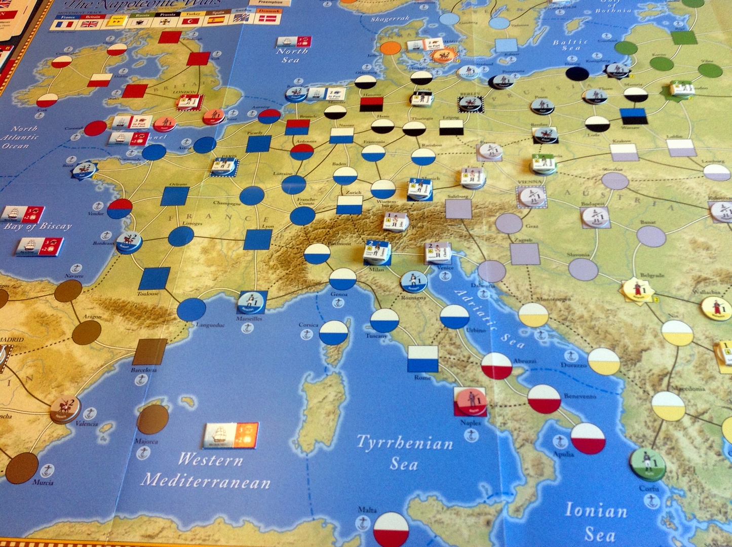 Sgt Steiner's Wargaming Blog The Napoleonic Wars (1st Edition) GMT