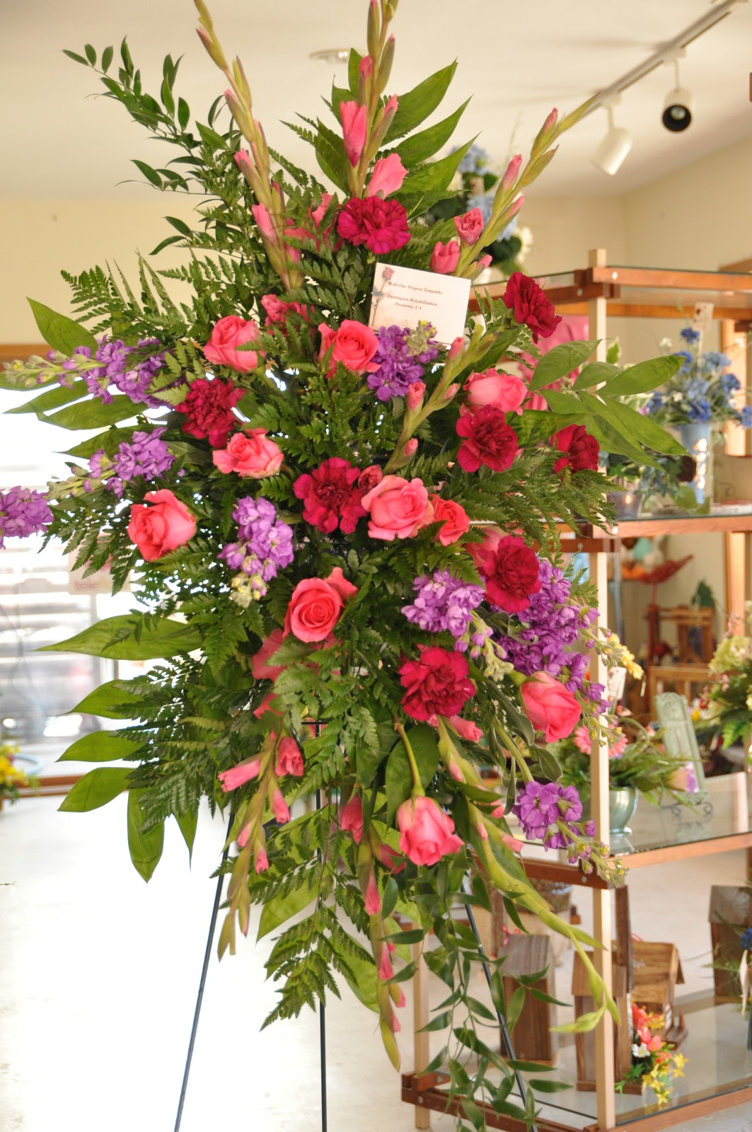 Funeral Flowers.... my dad's.