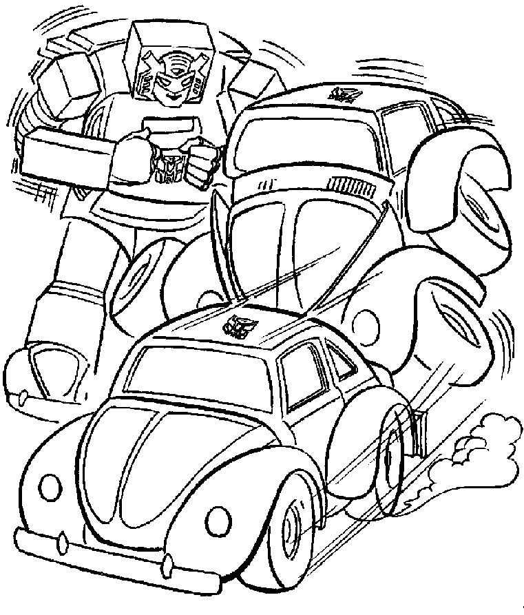 transmissionpress: Transformer Coloring Pages for Kids
