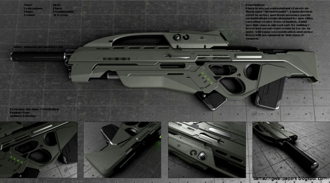 Kiara rifle by peterku on DeviantArt Kiara rifle by peterku on DeviantArt